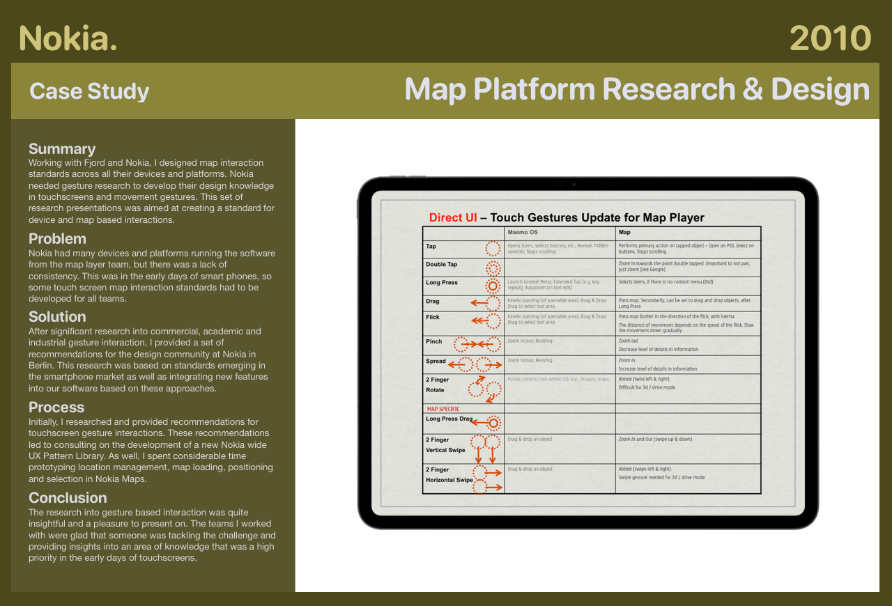 Nokia case study: Gesture Research